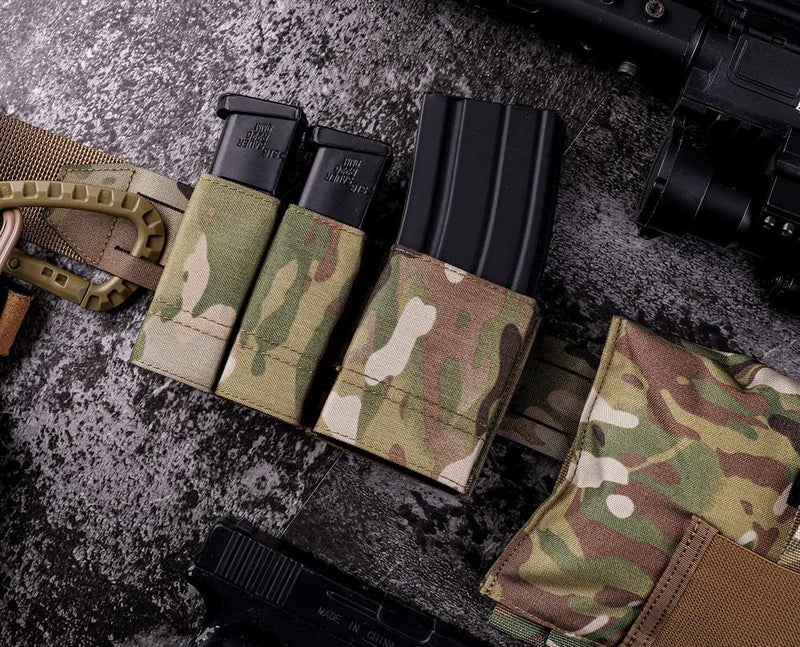 KRYDEX 5.56 Magazine Pouch,MOLLE Mag Holder with Quick Release Magazine Pouch Insert - Image 5